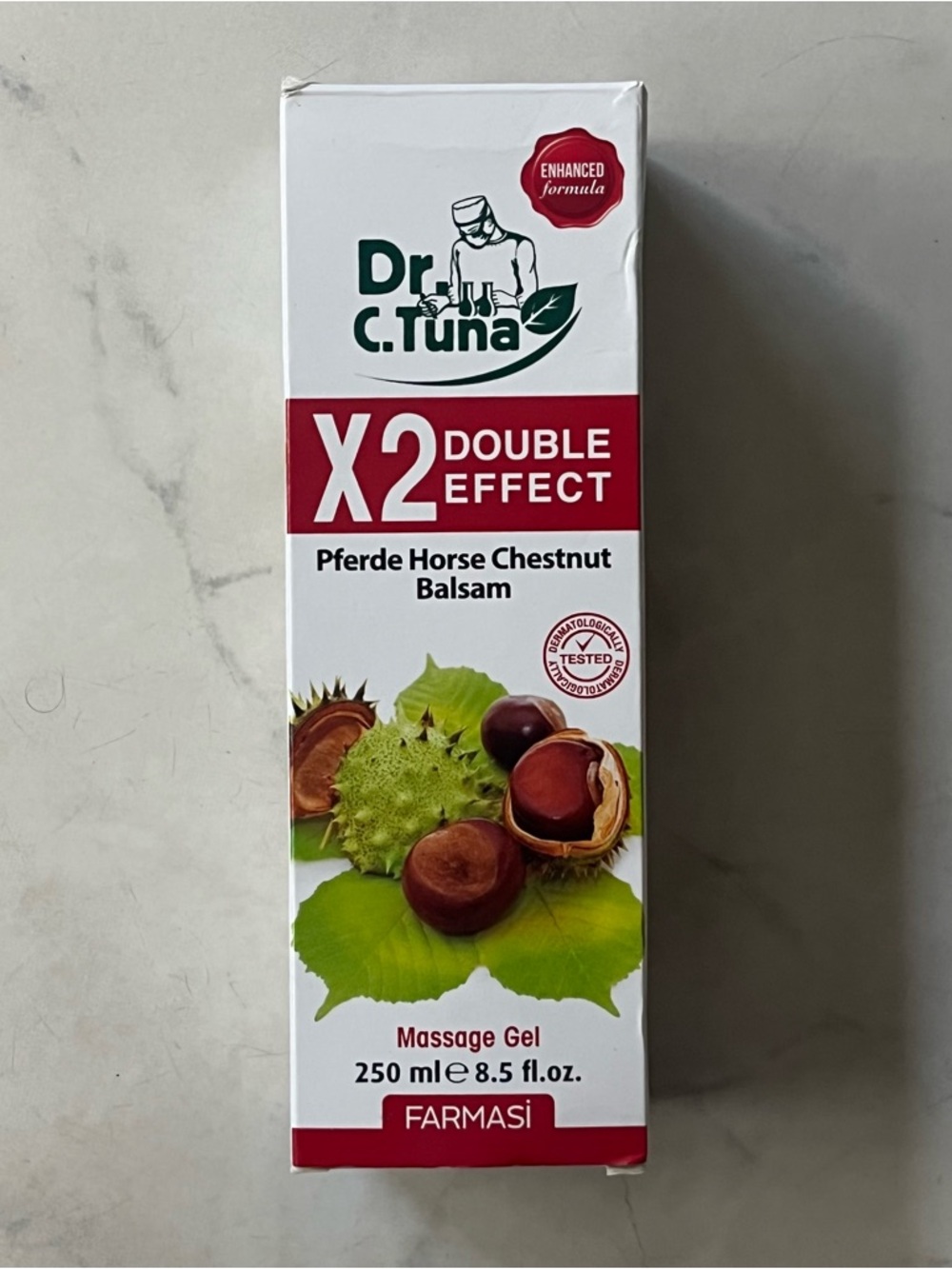 Farmasi Dr. C Tuna Double Effect Pferde Horse Chestnut Balsam, 250 ml./8.5 oz